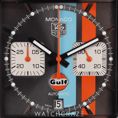2010 TAG HEUER MONACO CHRONOGRAPH GULF LIMITED EDITION CAW2113