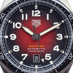 2020 TAG HEUER AUTAVIA AUTOMATIC CHRONOMETER RED DIAL 42MM WBE5192.FC8300