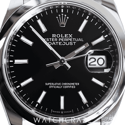 2022 ROLEX DATEJUST SMOOTH OYSTER 36MM 126200