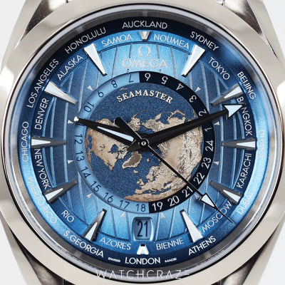 2023 OMEGA SEAMASTER AQUA TERRA SUMMER BLUE DIAL 43MM 220.10.43.22.03.002