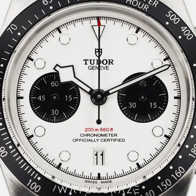 2024 TUDOR BLACK BAY CHRONOGRAPH WHITE DIAL 41MM 79360N