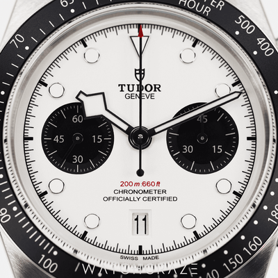 2024 TUDOR BLACK BAY CHRONOGRAPH WHITE DIAL 41MM 79360N