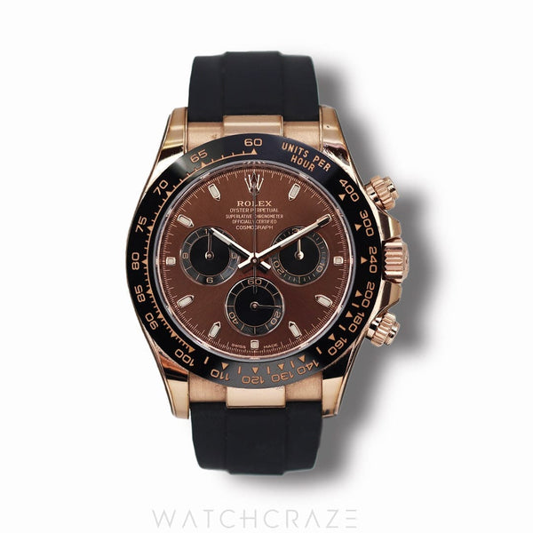 2023 ROLEX DAYTONA ROSE GOLD CHOCOLATE DIAL 40MM 116515LN
