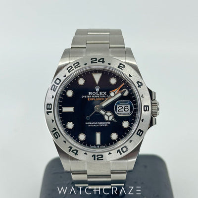 2022 ROLEX EXPLORER II BLACK DIAL 226570