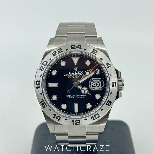 2022 ROLEX EXPLORER II BLACK DIAL 226570