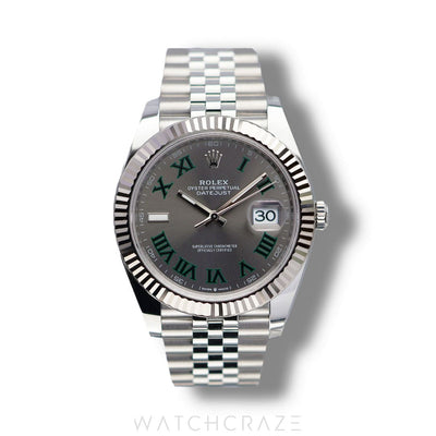 2024 ROLEX DATEJUST JUBILEE WIMBLEDON DIAL 41MM 126334