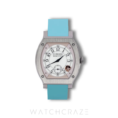 F.P. JOURNE ELEGANTE WHITE DIAL TITANIUM 48 MM