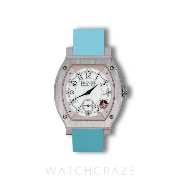F.P. JOURNE ELEGANTE WHITE DIAL TITANIUM 48MM