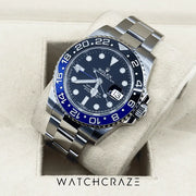 2018 ROLEX GMT MASTER II ‘BATMAN’ 40MM 116710BLNR