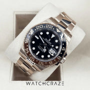 2023 ROLEX GMT-MASTER II FULL ROSE GOLD ‘ROOT BEER’ 126715CHNR