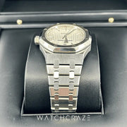 2017 AUDEMARS PIGUET ROYAL OAK WHITE DIAL 37MM 15450ST