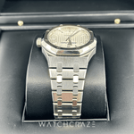 2017 AUDEMARS PIGUET ROYAL OAK WHITE DIAL 37MM 15450ST