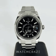 2021 ROLEX SKY-DWELLER 42MM BLACK DIAL 326934