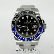 2018 ROLEX GMT MASTER II ‘BATMAN’ 40MM 116710BLNR