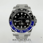 2018 ROLEX GMT MASTER II ‘BATMAN’ 40MM 116710BLNR