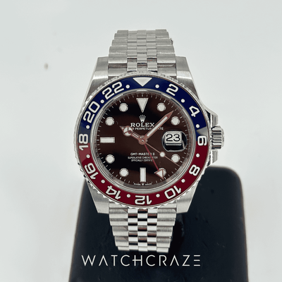 2018 ROLEX GMT-MASTER II ‘PEPSI’ RARE MARK 1 126710BLRO