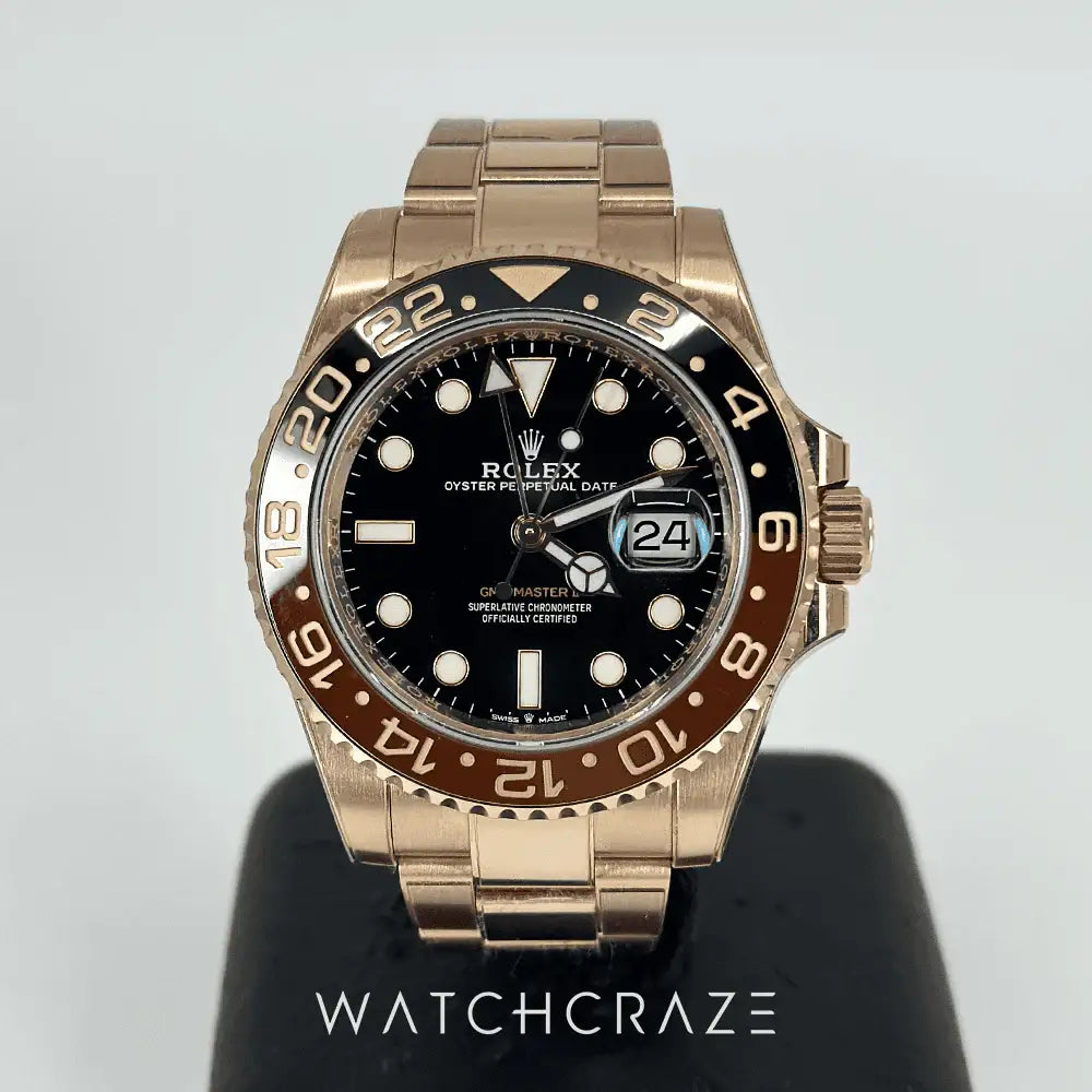 2021 ROLEX GMT-MASTER II ‘ROOT BEER’ 40MM 126715CHNR