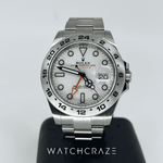 2021 ROLEX EXPLORER II WHITE DIAL 42MM 216570