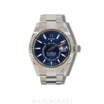 2022 ROLEX SKY-DWELLER BLUE DIAL 42MM 326934