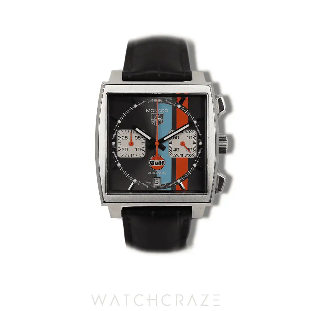2010 TAG HEUER MONACO CHRONOGRAPH GULF LIMITED EDITION CAW2113