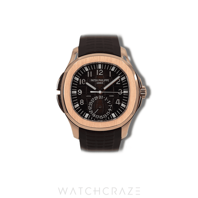 2018 PATEK PHILIPPE AQUANAUT TRAVEL TIME 40MM 5164R-001