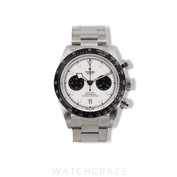 2024 TUDOR BLACK BAY CHRONOGRAPH WHITE DIAL 41MM 79360N
