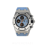 2022 AUDEMARS PIGUET ROYAL OAK OFFSHORE MIAMI BLUE DIAL 42MM 26238ST.OO.A340CA.01