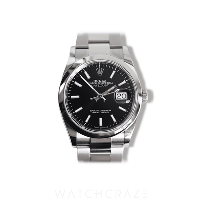 2022 ROLEX DATEJUST SMOOTH OYSTER 36MM 126200