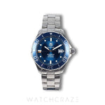 2011 TAG HEUER AQUARACER CALIBRE 5 BLUE DIAL WAN2111.BA0822