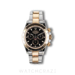 2022 ROLEX DAYTONA TWO TONE YELLOW GOLD AND STEEL BLACK DIAL 40MM 116503