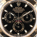 2022 ROLEX DAYTONA TWO TONE YELLOW GOLD AND STEEL BLACK DIAL 40MM 116503