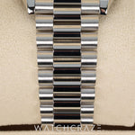 2022 ROLEX DAY-DATE PLATINUM ICE BLUE DIAL 40MM 228206 DAYDATE