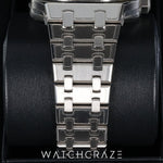 2021 AUDEMARS PIGUET ROYAL OAK BLUE DIAL 37MM 15450ST.OO.1256ST.03