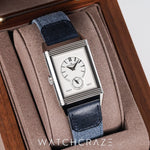 2023 JAEGER LE-COULTRE REVERSO TRIBUTE DUOFACE BLUE AND WHITE DIAL Q3988482