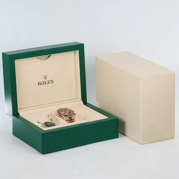 2018 ROLEX ROSE GOLD RAINBOW DAYTONA AFTERMARKET DIAL 116505
