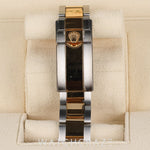 2022 ROLEX DAYTONA TWO TONE YELLOW GOLD AND STEEL BLACK DIAL 40MM 116503
