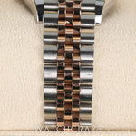 2022 ROLEX DATEJUST ROSE GOLD TWO TONE PURPLE DIAL 28MM 279171