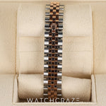 2022 ROLEX DATEJUST ROSE GOLD TWO TONE PURPLE DIAL 28MM 279171