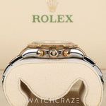 2022 ROLEX DAYTONA TWO TONE YELLOW GOLD AND STEEL BLACK DIAL 40MM 116503