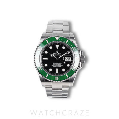 2021 ROLEX SUBMARINER DATE STARBUCKS 41MM 126610LV
