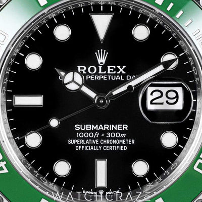 2022 ROLEX SUBMARINER DATE STARBUCKS 41MM 126610LV
