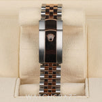 2024 ROLEX DATEJUST TWO TONE ROSE GOLD AND STEEL WIMBLEDON DIAL 41MM 126331