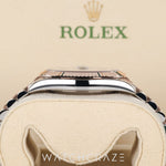 2024 ROLEX DATEJUST TWO TONE ROSE GOLD AND STEEL WIMBLEDON DIAL 41MM 126331