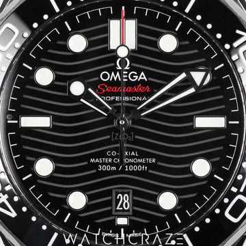 2020 OMEGA SEAMASTER 300M BLACK DIAL 42MM 210.30.42.20.01.001
