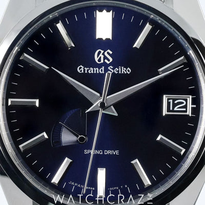 2022 GRAND SEIKO SPRING DRIVE 44GS BLUE DIAL 40MM SBGA375