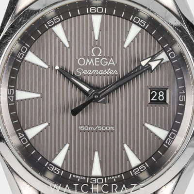 2015 OMEGA SEAMASTER AQUA TERRA 150M GREY DIAL 38MM 231.10.39.60.06.001