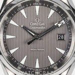 2015 OMEGA SEAMASTER AQUA TERRA 150M GREY DIAL 38MM 231.10.39.60.06.001