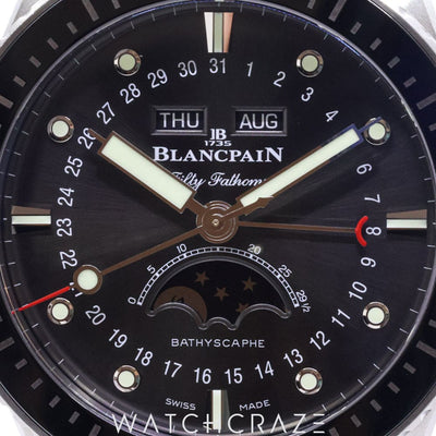 2022 BLANCPAIN BATHYSCAPHE QUANTIEME COMPLET PHASE DE LUNE 43MM 50541110B52A