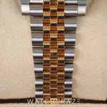 2023 ROLEX GMT-MASTER II TWO TONE YELLOW GOLD AND STEEL BLACK DIAL 40MM 126713GRNR