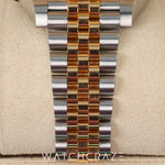 2023 ROLEX GMT-MASTER II TWO TONE YELLOW GOLD AND STEEL BLACK DIAL 40MM 126713GRNR